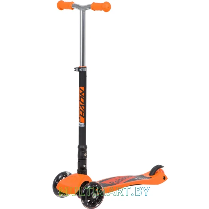 Самокат Novatrack RainBow Start Folding 120F.NRAINBOW.OR20 (оранжевый, 2020)